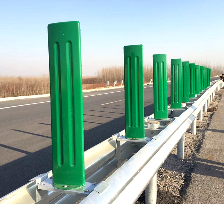 隔离树叶型防眩板高速交通绿化防眩板颜色规格