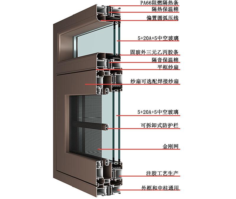 深圳换纱窗智能窗断桥铝门窗制作安装厂家直供