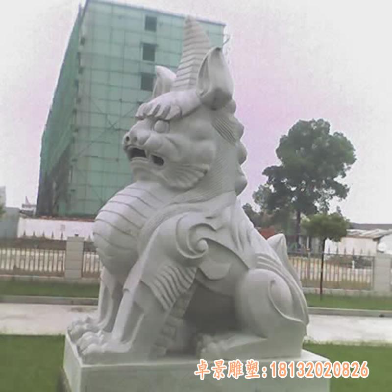 獬豸动物石雕神兽
