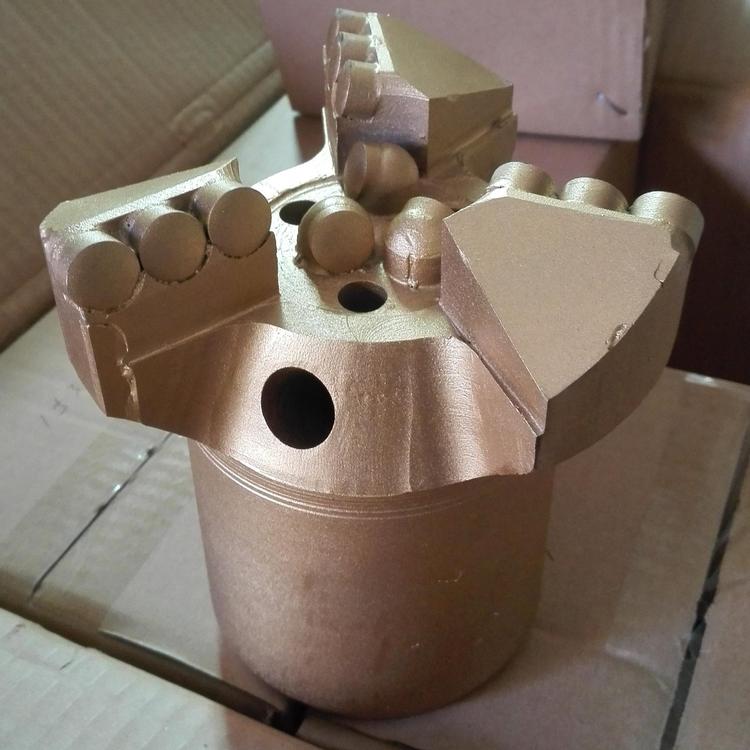 三翼金刚石钻头 内凹复合片钻头规格型号 钻头精选厂家