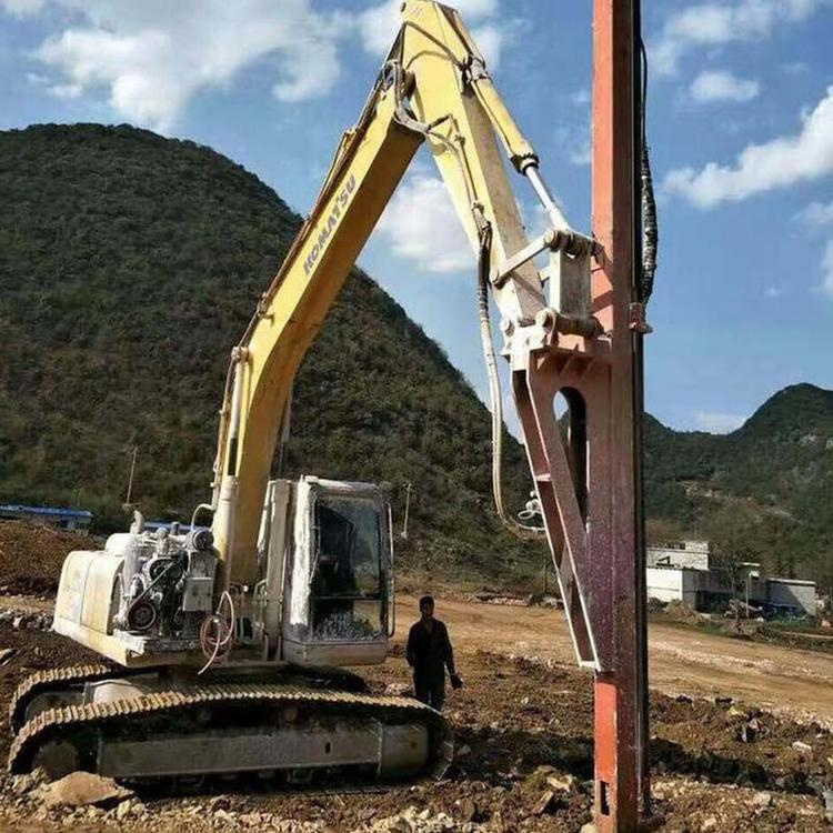 液压钻机 潜孔钻眼机液压凿岩石钻机承德当地厂家