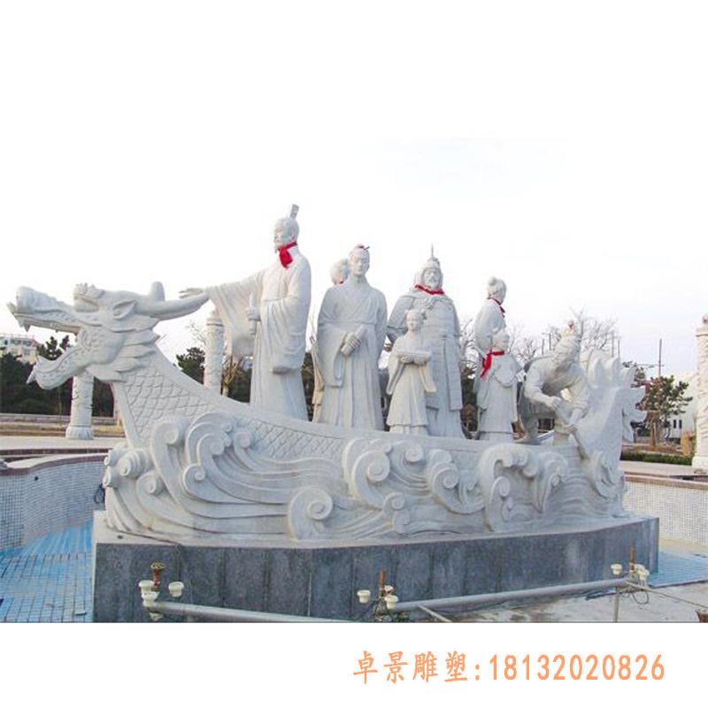 神仙人物八仙石雕