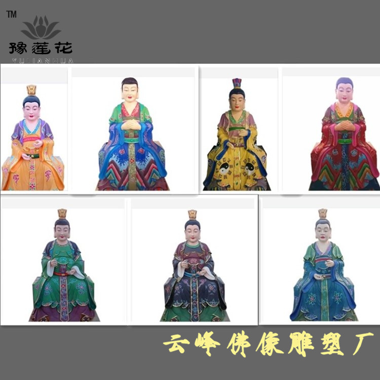 太阳神佛像太阴太阳神像太阳星君太阴星君日月星君树脂道教神像摆件
