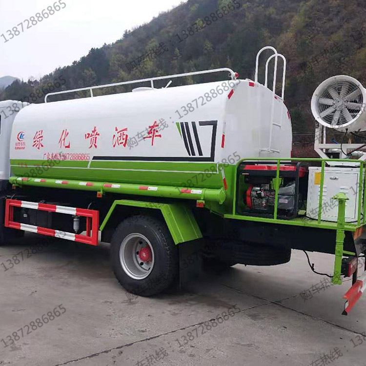 东风洒水车报价 山东绿化洒水车 多利卡8方洒水车
