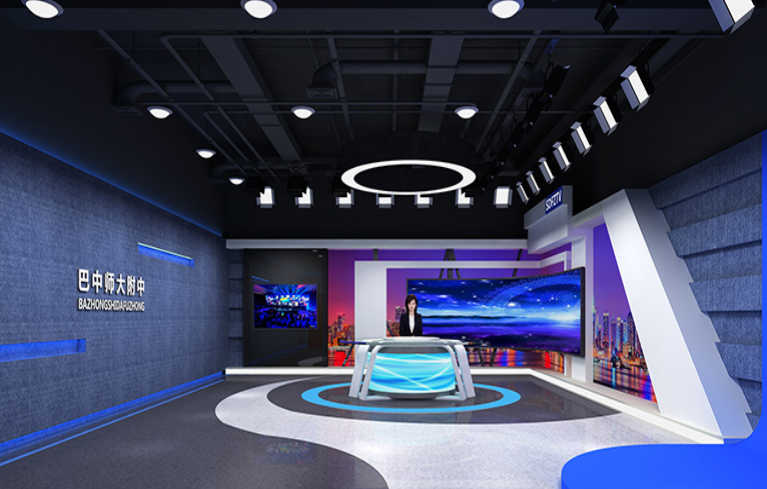 北京新维讯全新4k虚拟演播室搭建方案 4k真三维演播室系统