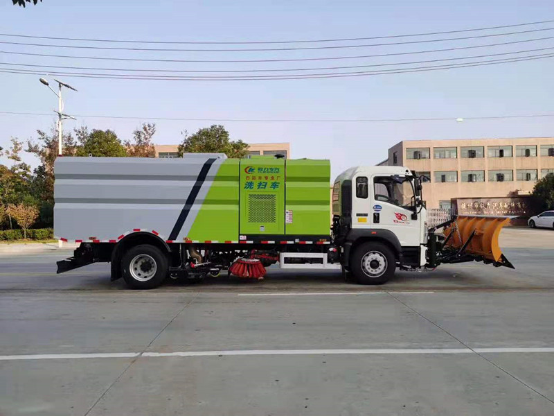 国六重汽豪沃16方洗扫车 铲雪洗扫车 洗扫车厂家 洗扫