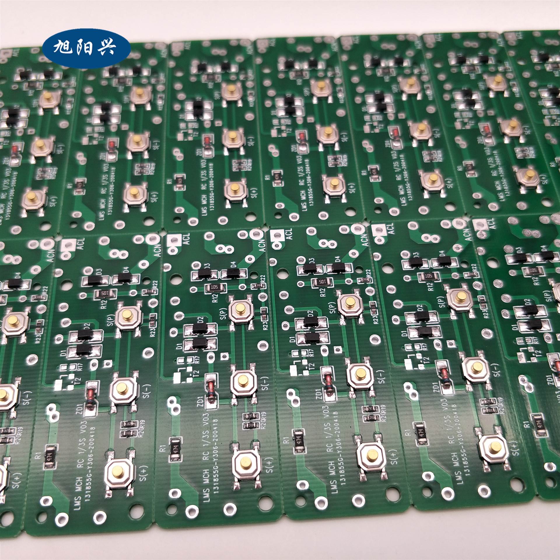 双面板电路板电子料焊接加工pcb板贴片加工深圳贴片厂