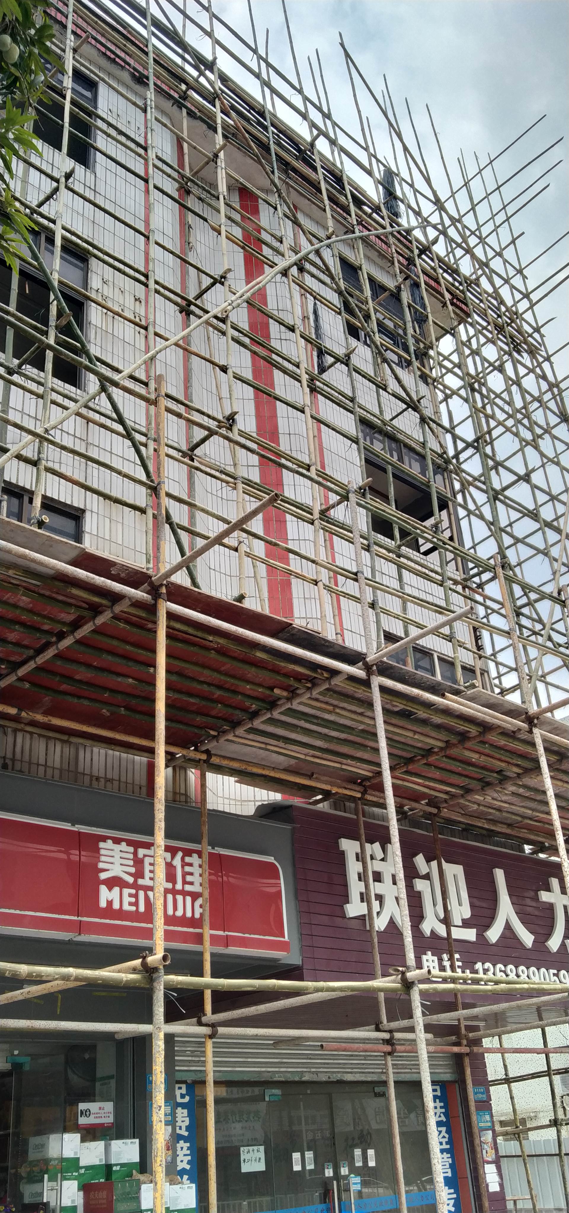 东莞凤岗搭外架搭建脚手架