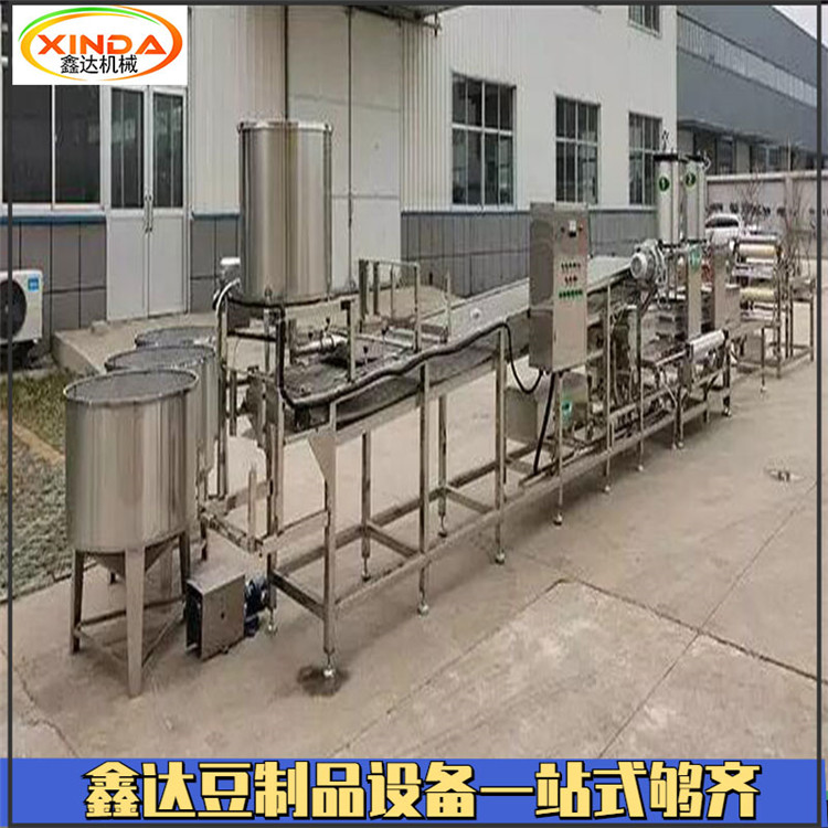 武威豆腐皮机大型全自动 数控豆腐皮机生产线设备 可定做