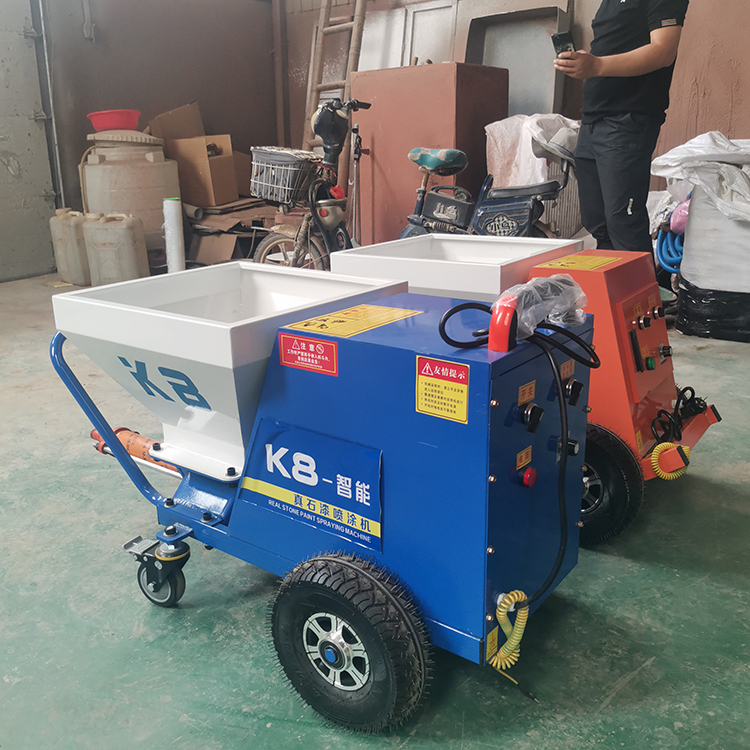 内外墙涂料喷涂机 厚型钢结构防火涂料喷涂机