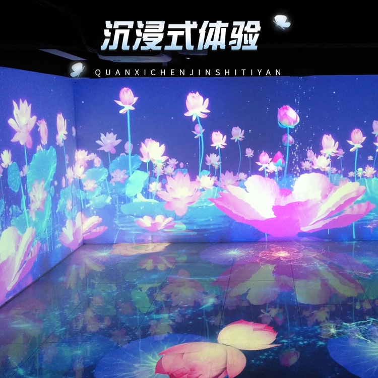 全息沉浸式投影广州互动投影设备厂家3d全息投影