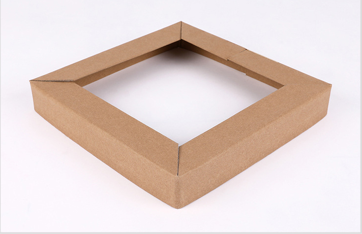 托盘相框纸箱框型纸护角 加硬纸护角框架 定制方形牛皮纸框