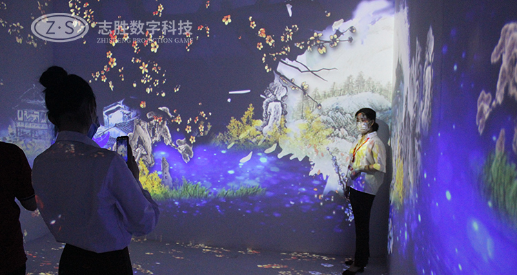 全息沉浸式投影体感投影技术厂家全息投影一平方价格