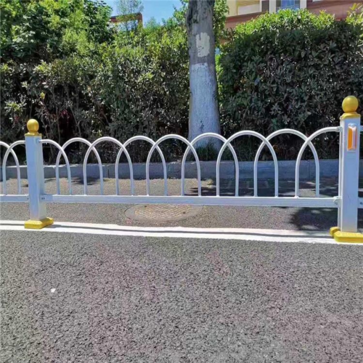 路边护栏工厂绿化带围栏生产厂家九星公路花园护栏