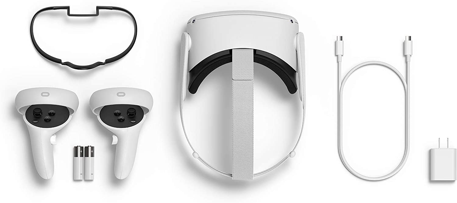 oculusquest2vr眼镜一体机虚拟现实眼镜3d智能头显全新未拆