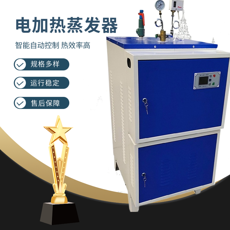 自然循环电加热蒸发器锅炉可定做60kw蒸汽发生器