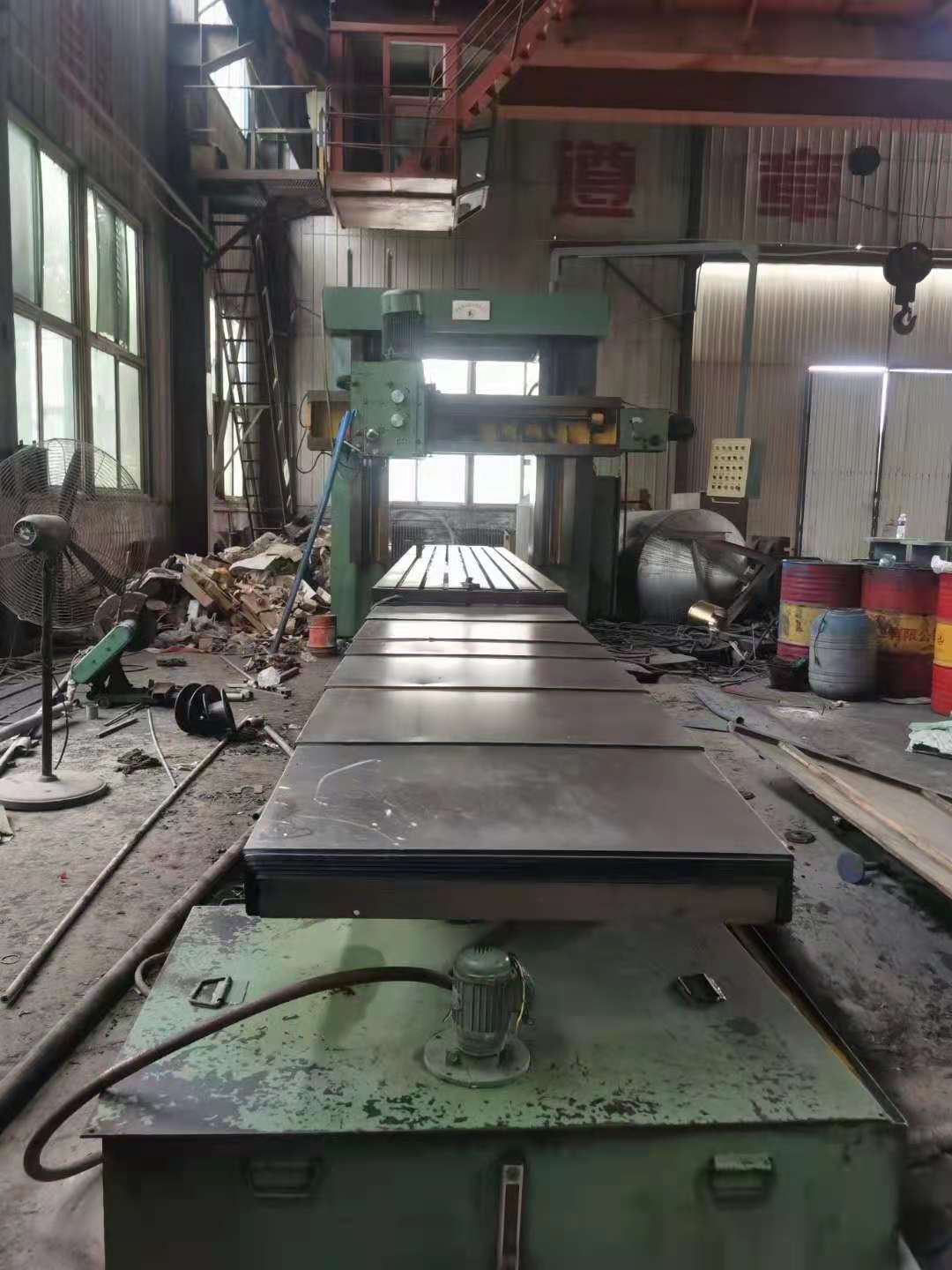 机械厂急售二手桂林1.4x6米重型龙门铣床二手龙门铣