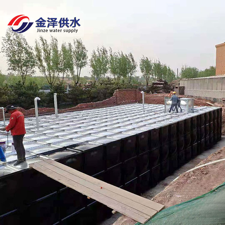 黑龙江鹤岗 地埋一体化消防水池施工方案