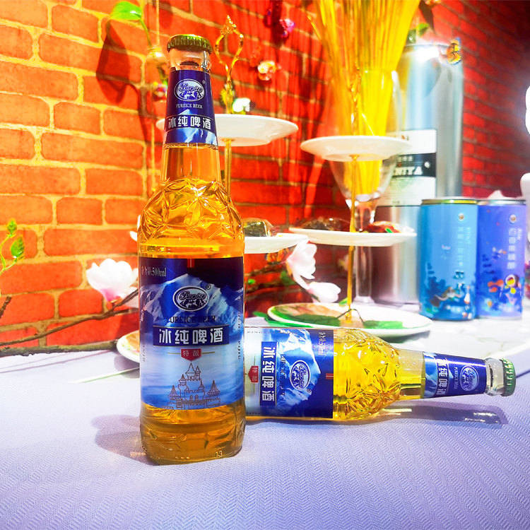 冰纯啤酒24瓶8度小瓶啤酒诚招广东广州代理