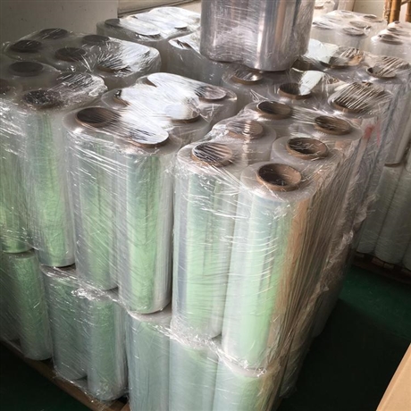 佛山厂家pe缠绕膜拉伸膜缠绕膜厂家尺寸可定制