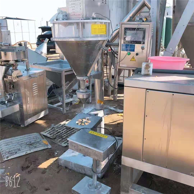 出售二手粉剂包装机粉末包装机100到1000克面粉包装机螺杆分装机