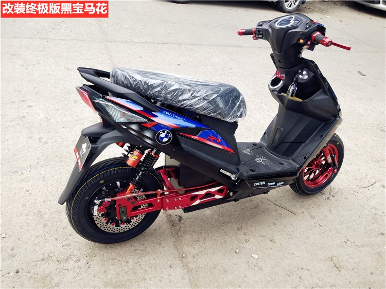 战速鬼火电摩高速大功率电动摩托车60v72v96v120v改装电瓶车跑车