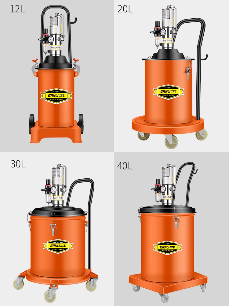 气动黄油机 高压黄油抢注油器全自动打黄油神器电动小型12l30升