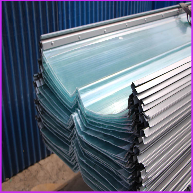淮南钢边咬口采光板 frp采光板价格 860型玻璃钢瓦生产厂家
