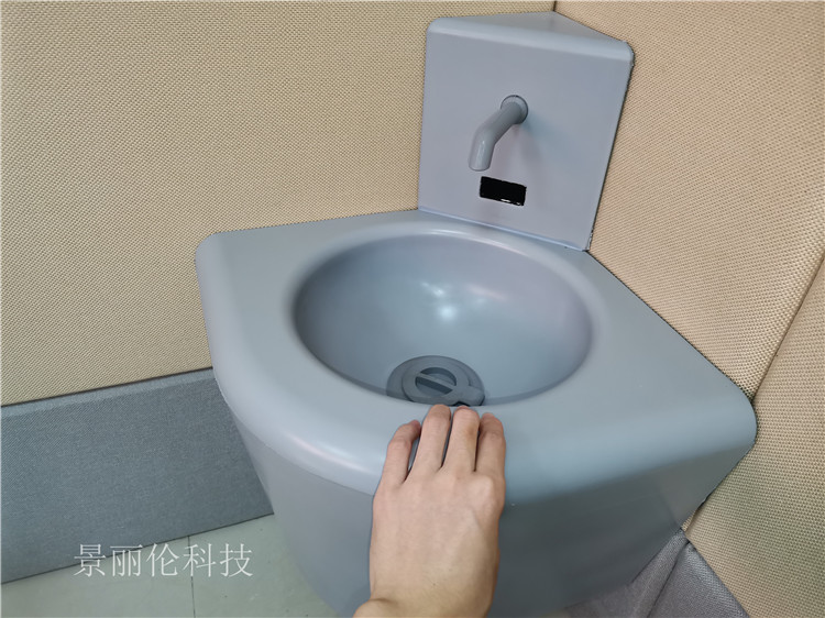 审讯室卫生间安全防撞座便器 硅胶马桶案例