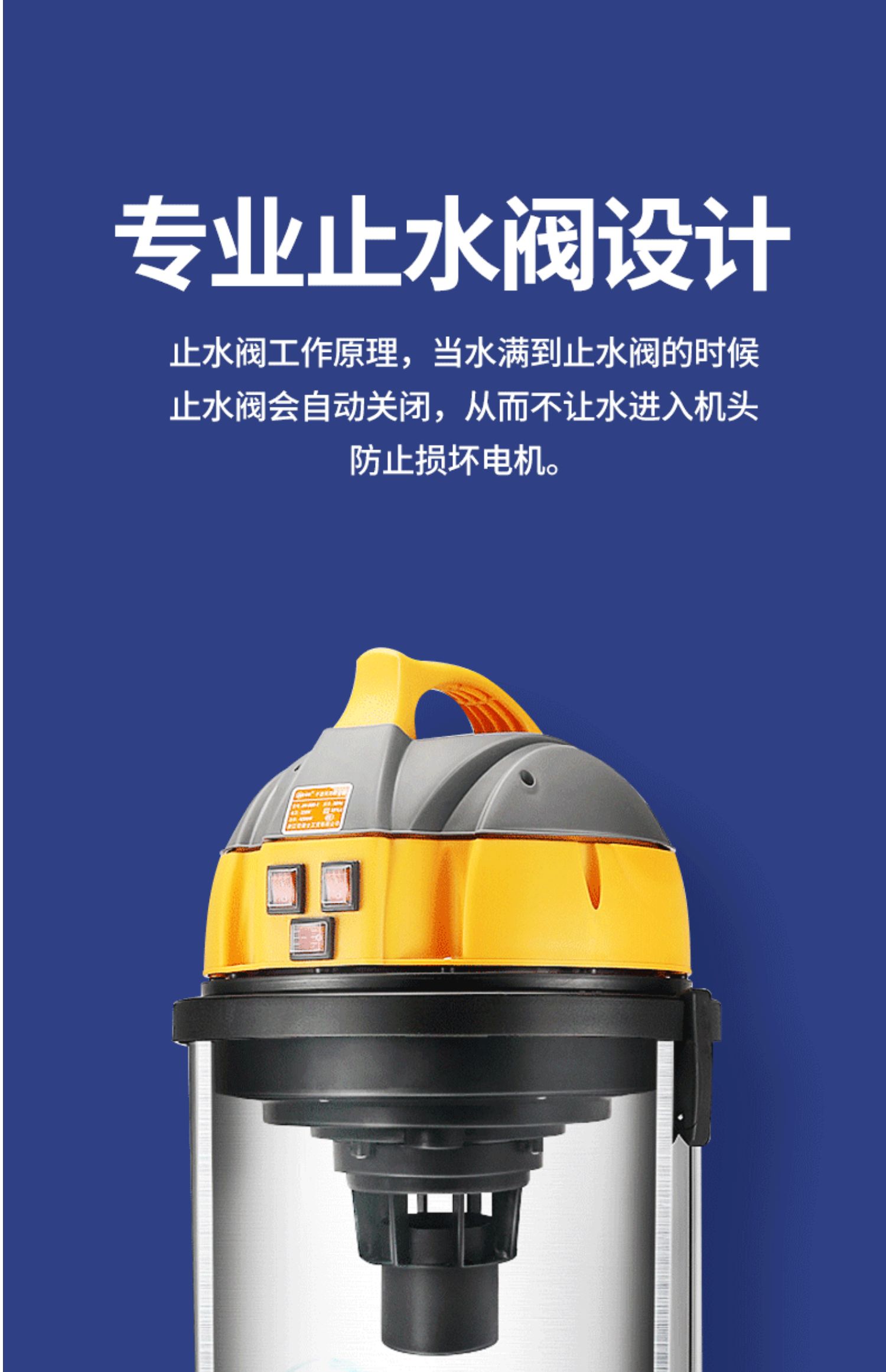 京华4800w5500w工业吸尘器工厂车间粉尘强力吸尘机大型干湿两用