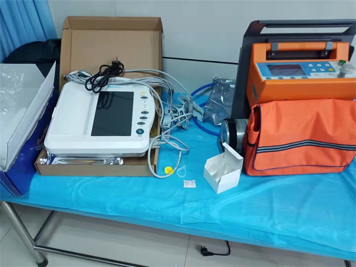 sd-h3000c急救呼吸机 便携式呼吸机 车载转运呼吸机