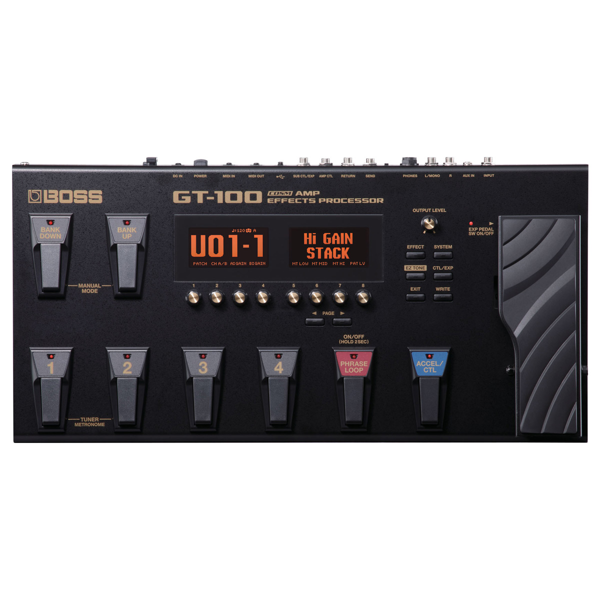 bossgt100gt1me80gt1000core电吉他综合效果器贝司斯效果器