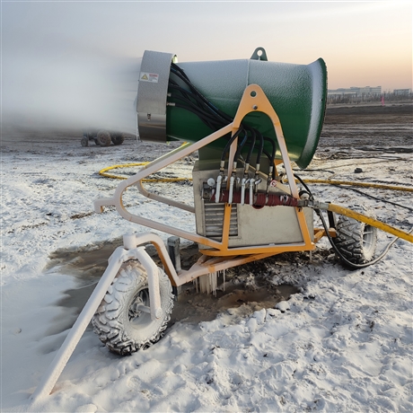 出售游乐场移动式造雪机室外景点人工造雪机飘雪机游乐园人工造雪机