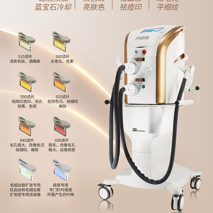 美国科医人光子嫩肤m22 7代超光子仪器m22 进口m22光子嫩肤仪 m2