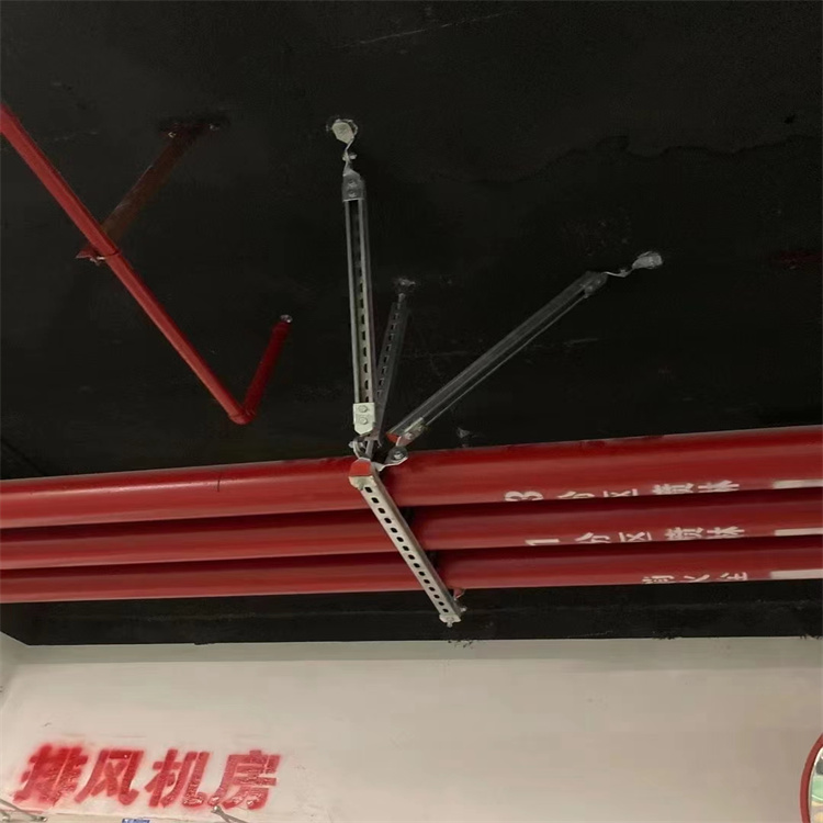 恩施消防管道防晃支架湖北给水管道抗震支架安装协力得抗震支架