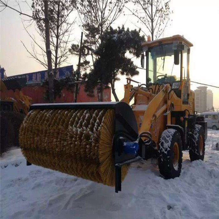 装载机改装扫雪刷片 铲车雪滚 扫路车雪刷