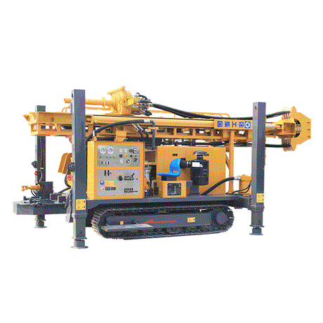 500米履带气动钻井机xsl徐工钻机液压顶驱式钻机深孔钻机