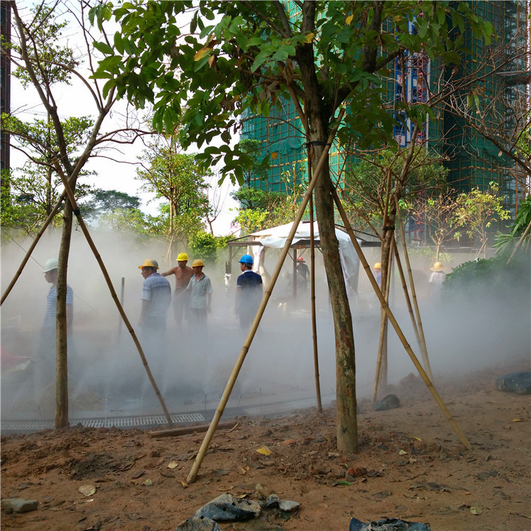 雾森系统设计 造景喷雾器 生产人造雾设备