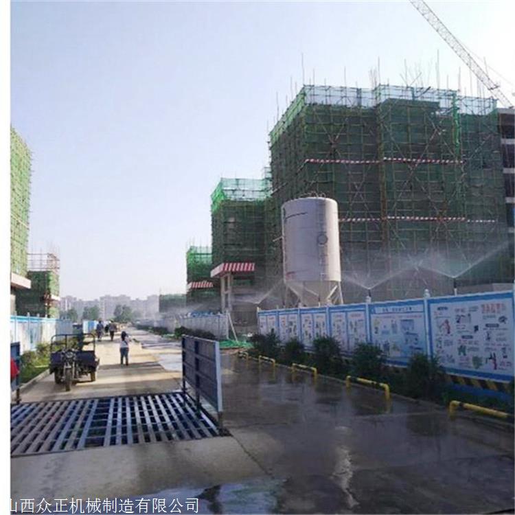 工地围挡围墙喷淋系统 众正四川广安 围挡喷淋设施 南平