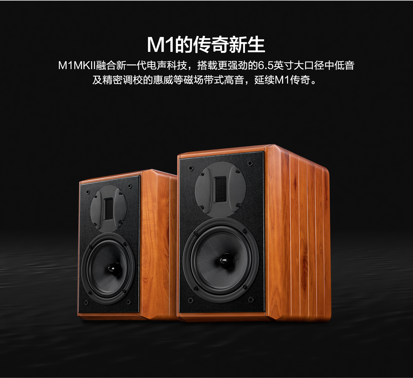 hivi惠威m1mkiihifi无源书架音响发烧音箱木质家庭影院客厅电视音响