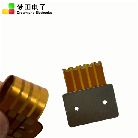 厂家直供fpc钢片补强双面挠性pcb排线来图来样柔性排线线路板