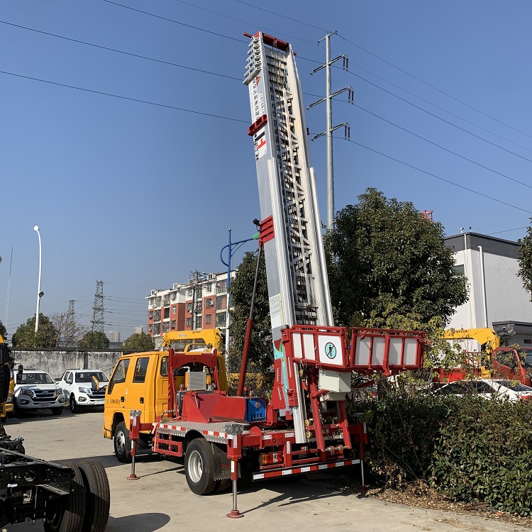 蓝牌折叠臂高空作业车直臂伸缩臂云梯车全国均可分期送车