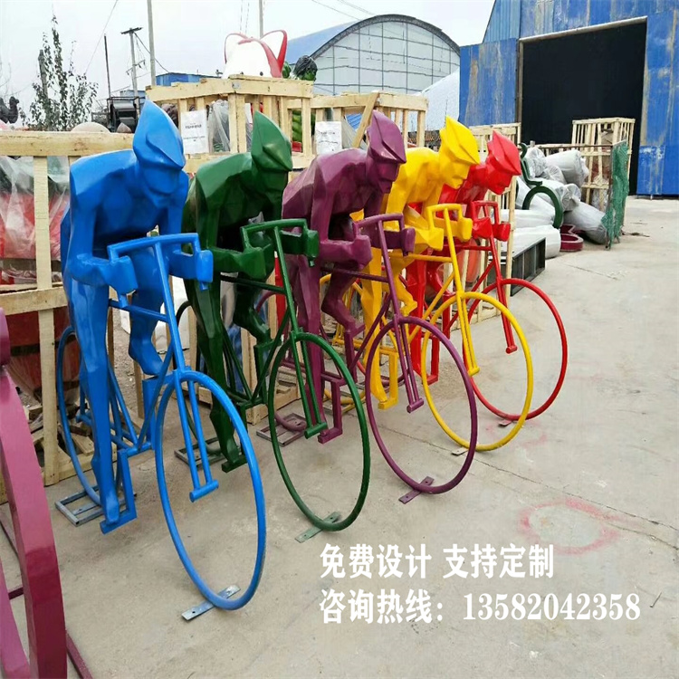 山西玻璃钢圆雕塑厂家 树脂卡通雕塑