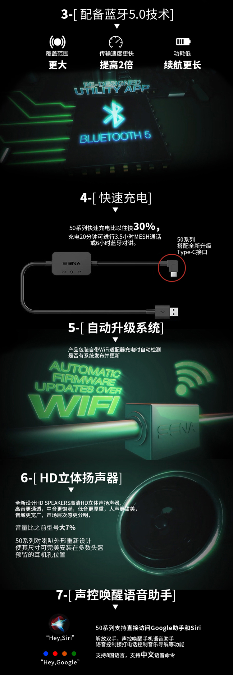 sena蓝牙耳机说明书,sena50s蓝牙耳机说明书 电驴子sena塞纳50s50r蓝牙耳机摩托车骑行头盔通讯对讲系统