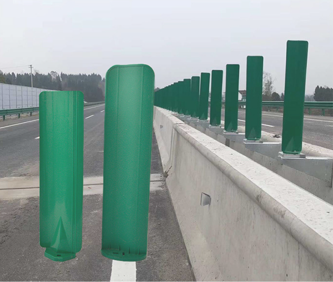 高速公路遮光板反光玻璃钢防眩板规格齐全
