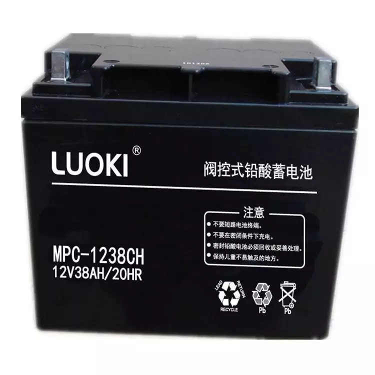 luoki洛奇蓄电池1240an阀控式铅酸免维护蓄电池upseps应急照明