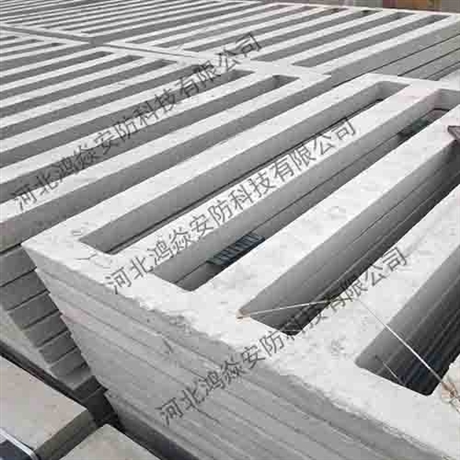 沧州肃宁铁路水泥防护栅栏、铁路L型挡砟块价格