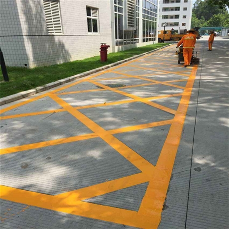 红桥园区划线-场地热熔划线报价