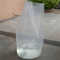 上海圆底袋 化工包装钢筒内衬袋 透明塑料圆底胶袋
