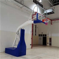 中山移动篮球架,加厚钢化玻璃落地样式